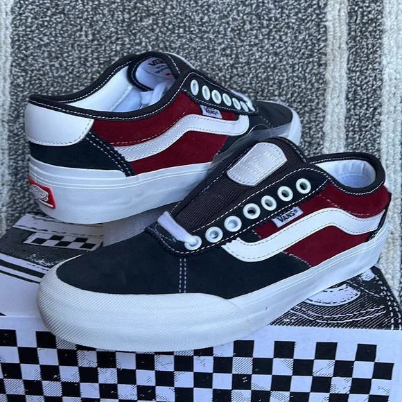 Vans Chima 2 Asphalt/Pomegranate WMNS - Picture 9 of 16